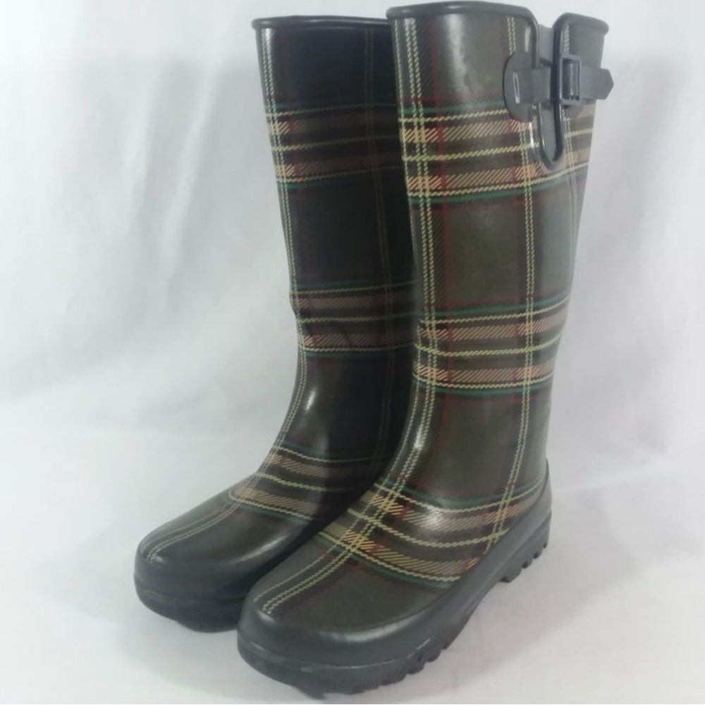 Sperry Multicolor Plaid Boots - Picture 8 of 11